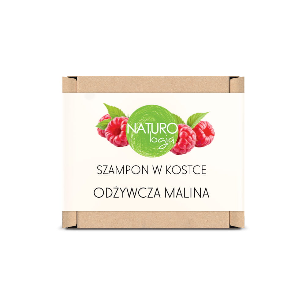 SZAMPON W KOSTCE Odżywcza Malina 